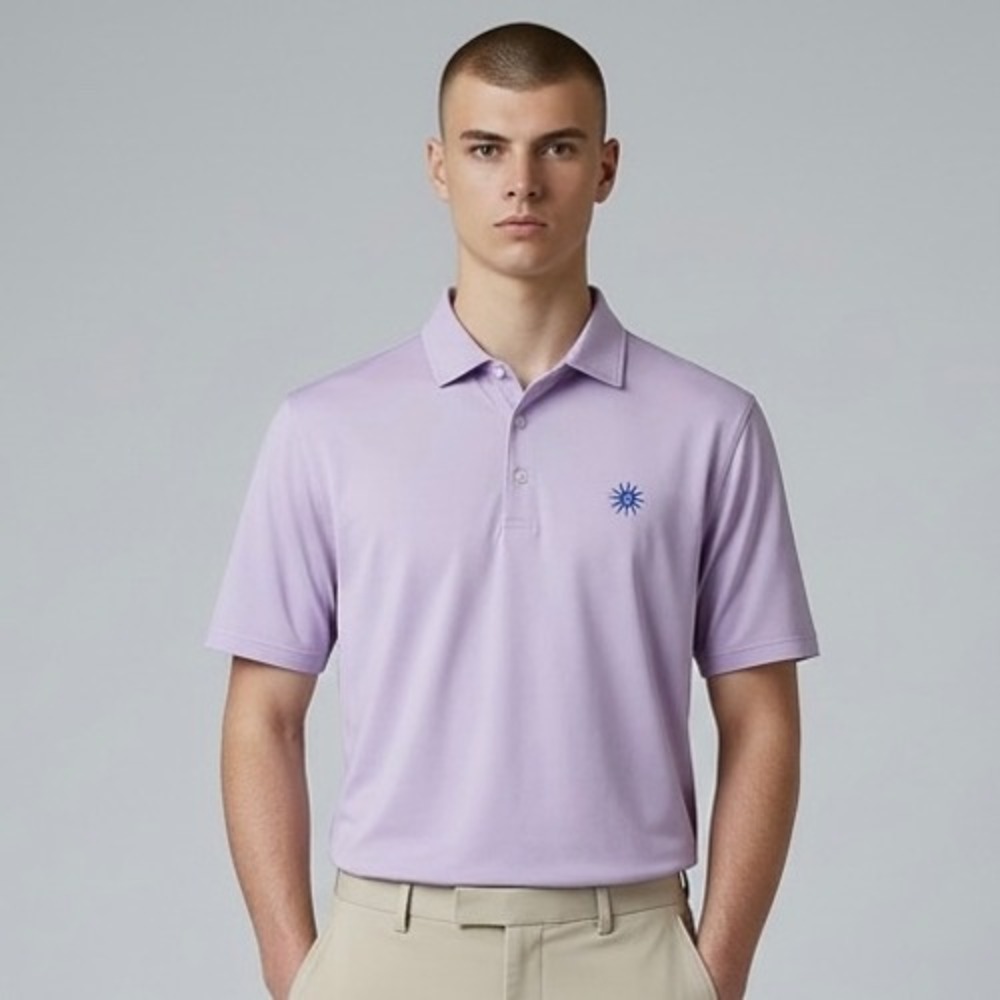 Holderness & Bourne Golf Polo Shirt Mens XL Purple The Graham Tailored Fit